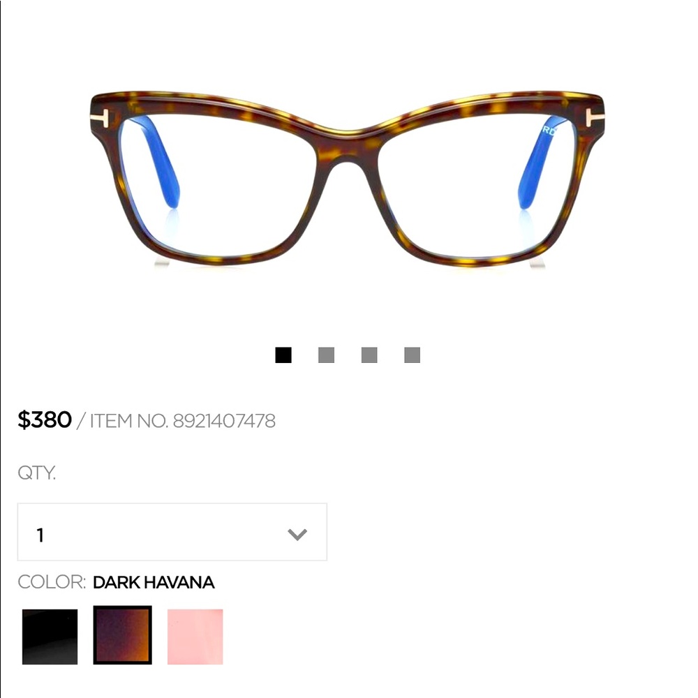 👀Tom Ford EyeGlasses! 👀 Brand New In Box! Tortoise cat eye